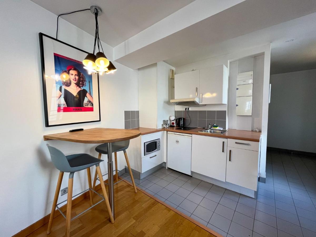 Charmant Studio Dans Un Immeuble Paris 5 Apartment Bagian luar foto